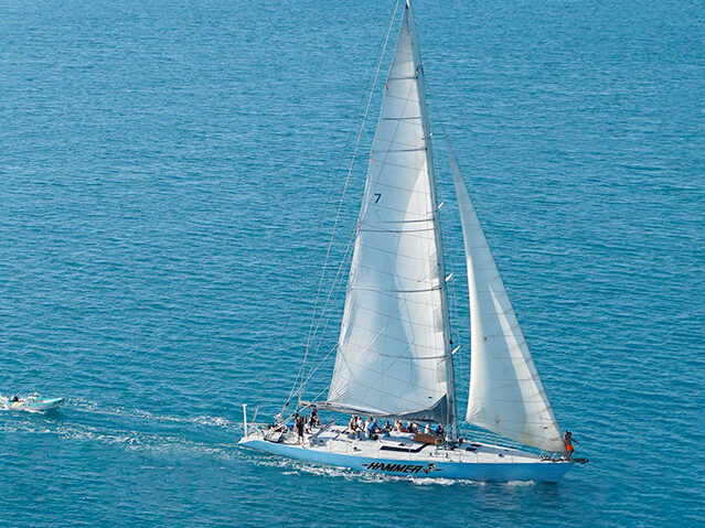 Boat Named Broomstick in the Whitsundays
