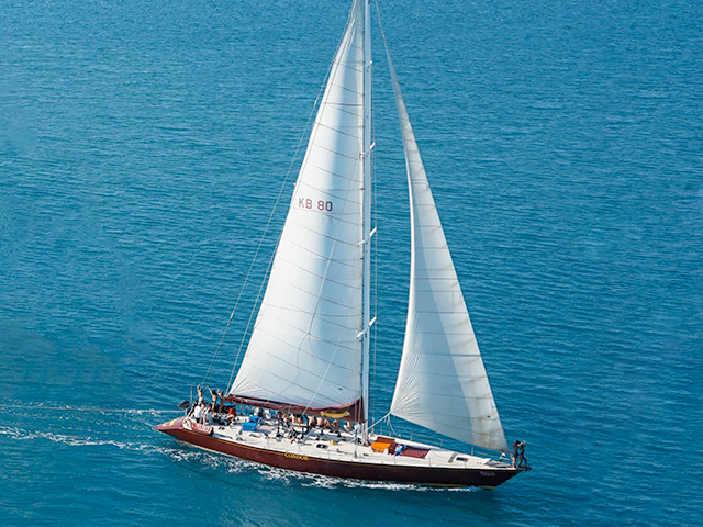 Yacht Named Condor In The Whitsunday Islands